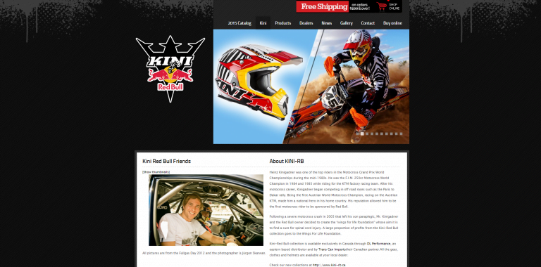 Lab360 - Kini Red Bull Website